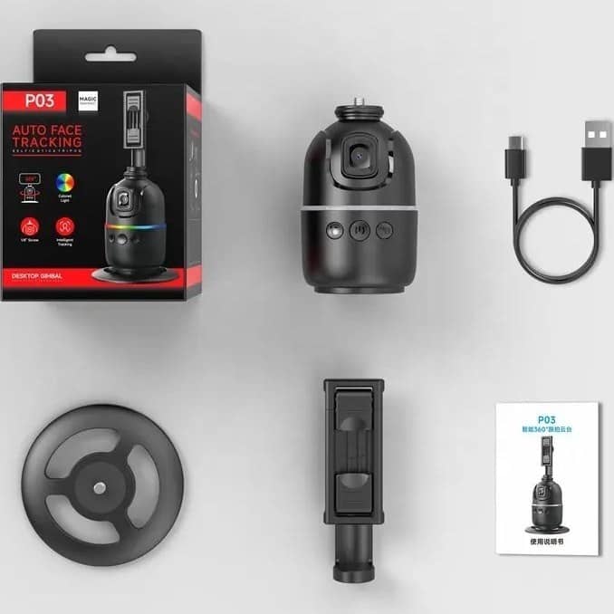 گیمبال مدل P03 با چرخش 360 درجه