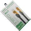 کابل شارژ 4 کاره USB-PD-Lightning