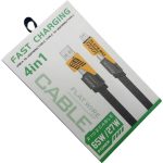 کابل شارژ 4 کاره USB-PD-Lightning