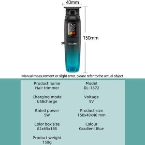 ماشین اصلاح دالینگ مدل  DL-1872
