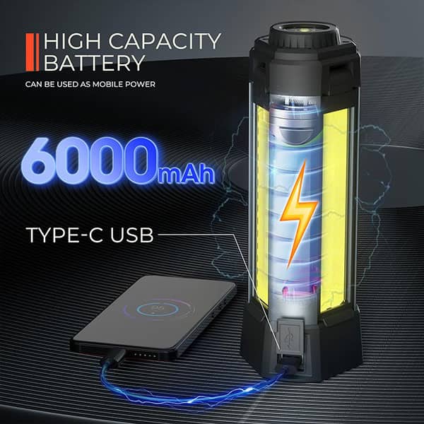 چراغ کمپ SUPER BRIGHT WORK LIGHT